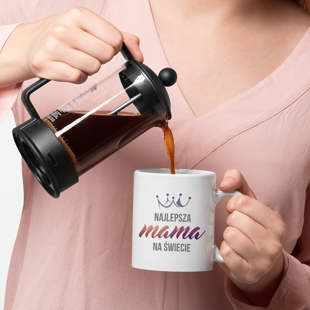 Najlepsza mama na świecie - kubek z nadrukiem