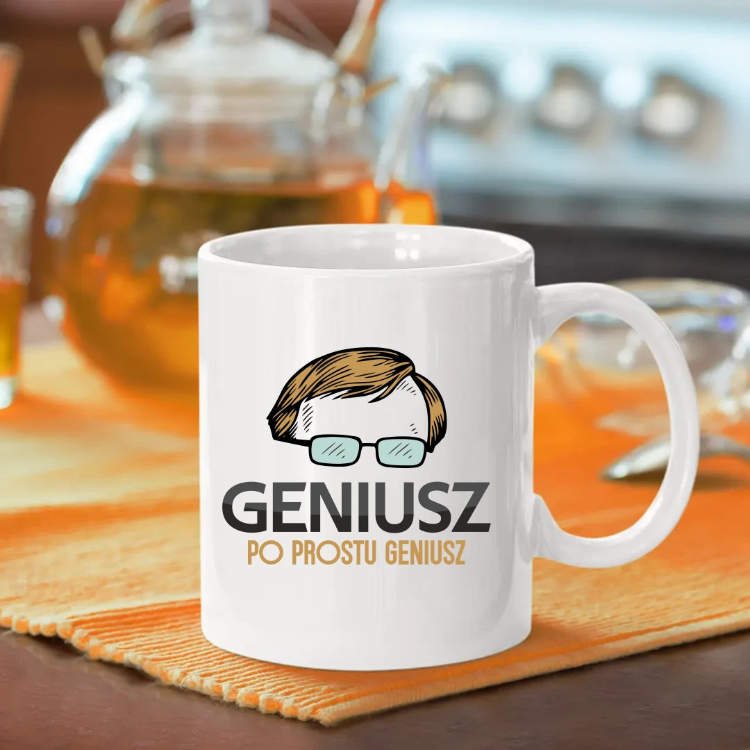 Geniusz, po prostu geniusz - kubek na prezent dla fanów serialu Ranczo