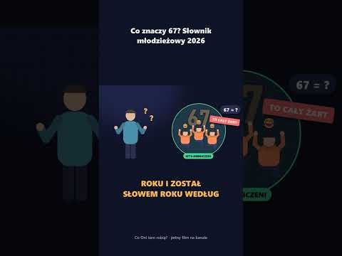 Co znaczy 67? Słownik młodzieżowy 2026
