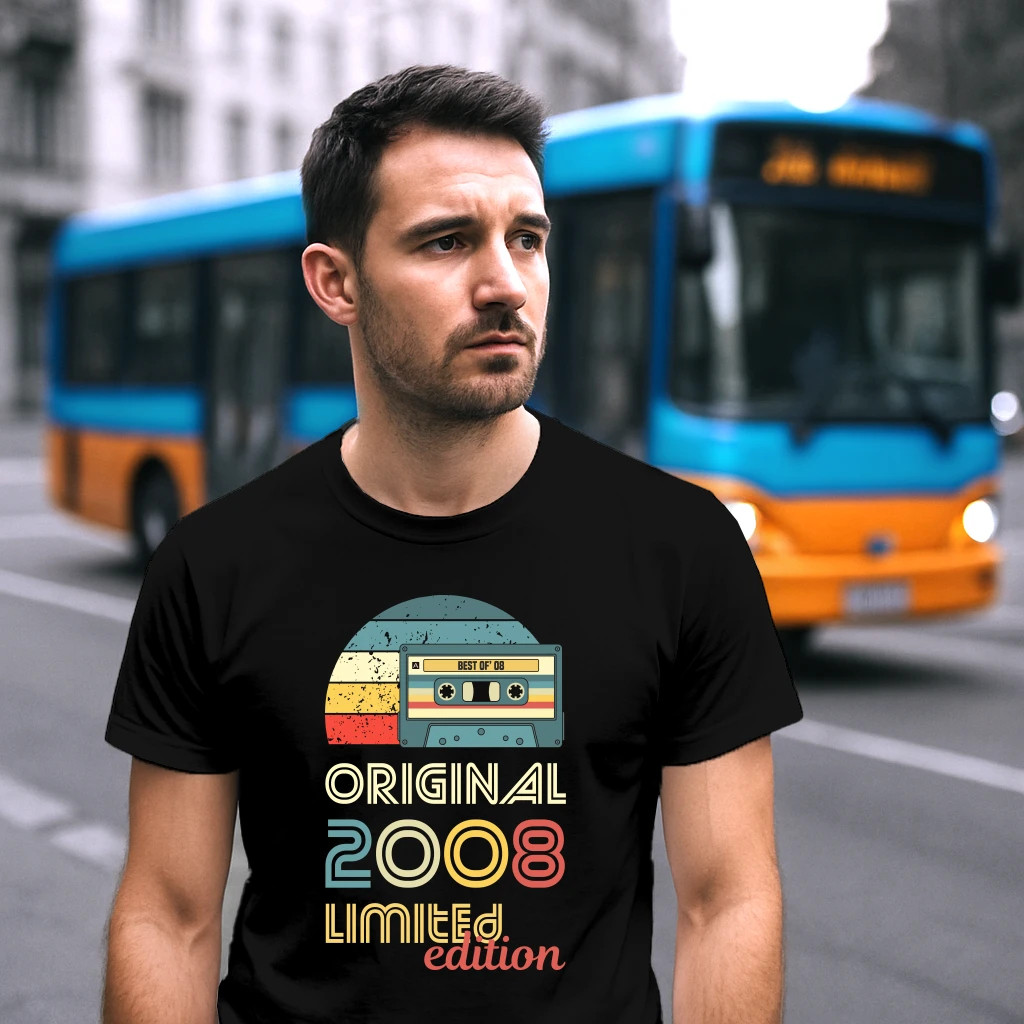 Original - best of' 2008 (18lat) - męska koszulka na prezent