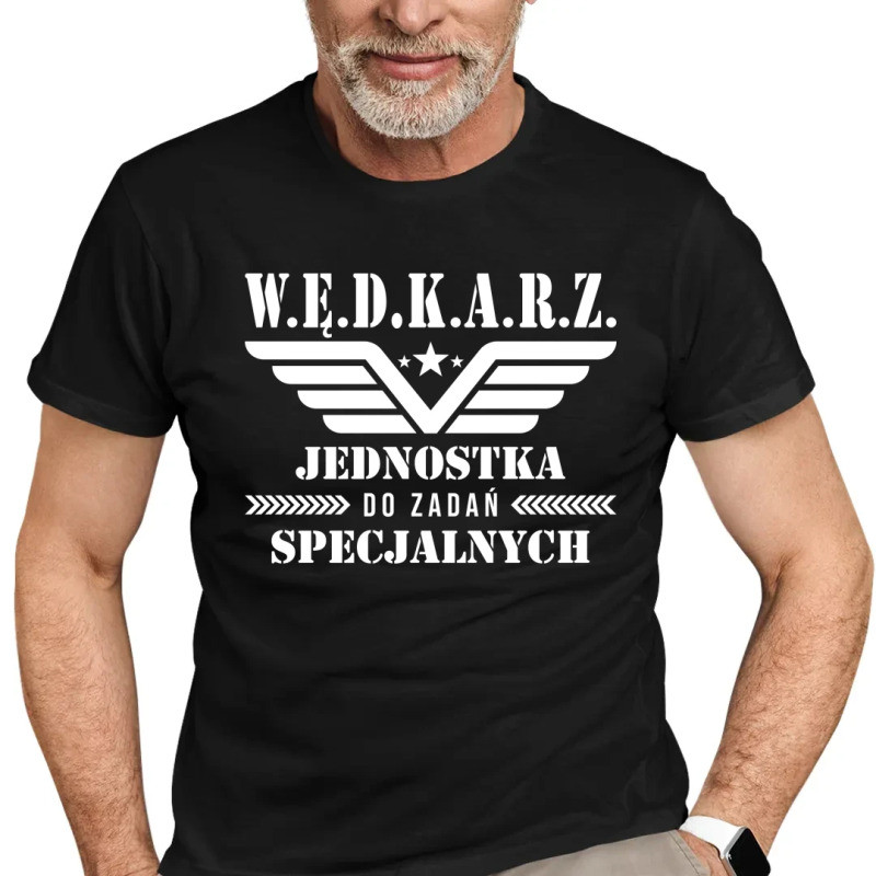 Prezent dla wędkarza - śmieszne koszulki, kubki i gadżety znad wody