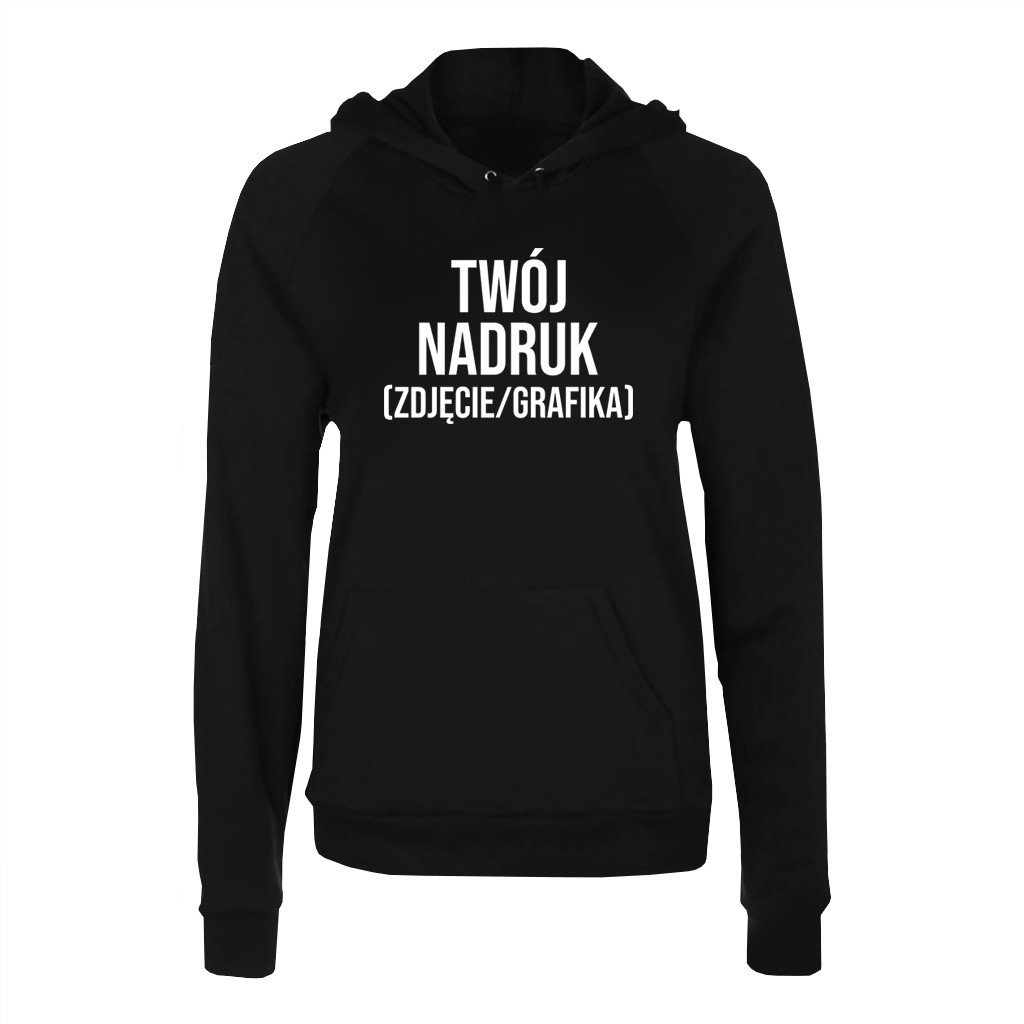 Bluza damska z własnym nadrukiem (zdjęcie/grafika)
