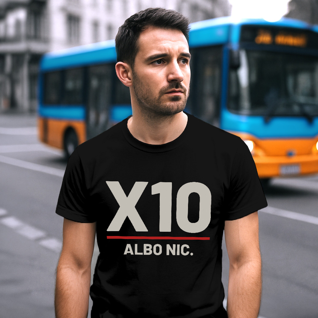 X10 albo nic - męska koszulka dla strzelca