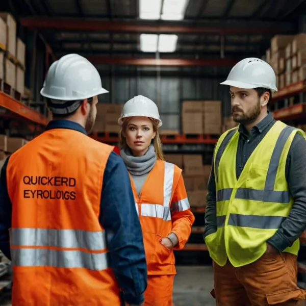 Odzież BHP z logo firmy